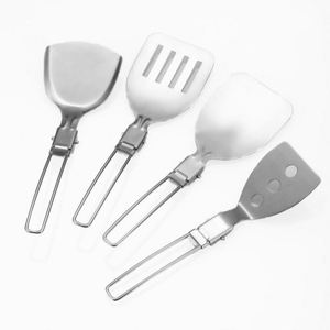 Usa Mairun823 304 Stainless Steel Eco-Friendly <b>6</b>-Piece Portable Cooking Tool Set Outdoor Camping Picnics Stir Frying Spatula Pot - Product Image 1
