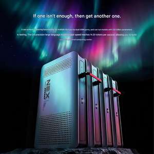 NEX395 AI MAX+395 16-Core AMD Ryzen <b>Mini</b> Workstation 128G 8533Mhz LPDDR5 Memory Large Model <b>Gaming</b> <b>PC</b>, AMD Radeon 8060S, WiFi7 - Product Image 5