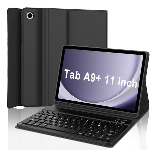 Spanish Slim Magnetic Detachable Wireless Keyboard Case for Samsung Galaxy Tab A11 Plus 11inch 2025 A9 Plus 11" 2023