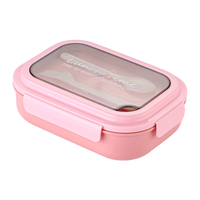 Boîte à bento à 3 compartiments, sans BPA, grande capacité, anti-fuite, compatible micro-ondes, pour adultes et enfants, best-seller