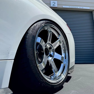 Jantes forgées moletées style TE37 HC 1:1, 17 et 18 pouces, 5x120 5x114.3, répliques JDM, compatibles <span class=keywords><strong>Tesla</strong></span> Model S / Civic / Accord - Product Image 1