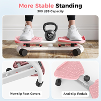 Appareil d'exercice portable en acier pour le renforcement des abdominaux avec cordes de traction pour femmes et hommes