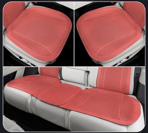 5 Seater Universal Four Seasons Perforated Breathable Car Seat Cushion 3-Piece Set with Plane Style Accessories - Product Image 4