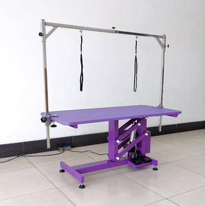 USMILEPET - Accesorios <span class=keywords><strong>de</strong></span> <span class=keywords><strong>Peluquería</strong></span> para <span class=keywords><strong>Mascotas</strong></span> con Elevación Eléctrica, Precio al por Mayor, Ecológicos, <span class=keywords><strong>de</strong></span> Metal, para Salón <span class=keywords><strong>de</strong></span> <span class=keywords><strong>Mascotas</strong></span>, Color Negro/Morado - Product Image 5
