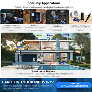 Batería de Nueva Generación XTAR, Recargable de Fábrica OEM, 1.5V, Voltaje de Salida Estable, AA 3300mWh, Baterías de Litio Doble A - Product Image 3