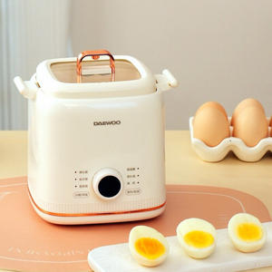 Hervidor de Huevos Eléctrico Daewoo de 600W, Blanco, de Una Sola Capa, Compacto, con Temporizador, para el Desayuno - Product Image 6