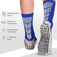 Chaussettes de compression antidérapantes pour homme,