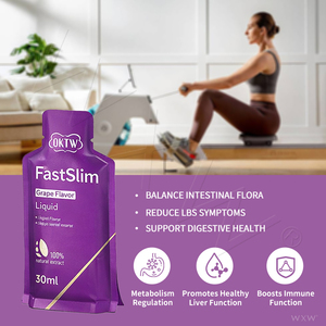 OKTW FastSlim, boisson liquide à saveur de raisin, coupe-faim, brûleur de graisse, perte de poids, boisson liquide orale minceur - Product Image 4