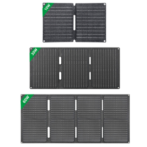Portable 10W 15W 30W 60W pliable USB type-c chargeur solaire léger 40W panneau solaire pour le camping - Product Image 4