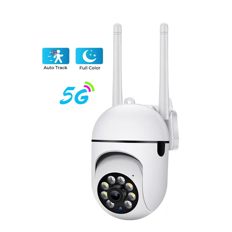 2.4G / 5G Dual band YIIOT Wall Ceiling night vision Color Night Smart phone Remote view WIFI CCTV Wireless light bulb camera