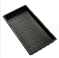 Serre 20 x 10 pouces, plateaux de semis parfaits pour les plantes, plateaux de semis en polystyrène pour pépinière, plateau de semis hydroponique
