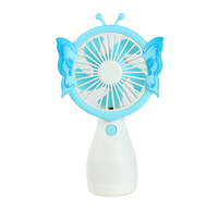 Mini-souffleur de cils portable USB rechargeable en forme de fleur et de papillon pour extensions de cils