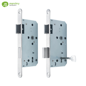Serrure à mortaise coupe-feu de haute qualité avec clés d'urgence 6072 en acier inoxydable pour porte - Product Image 1