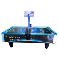 Machine de jeu de hockey sur air classique pour 2 joueurs, pour enfants et adultes, table d'arcade à monnayeur avec marqueur électronique, version anglaise, 1 acheteur