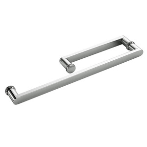 Poignée de porte en acier inoxydable Bai Han, 6 pouces, pour porte en verre de salle de bain - Product Image 1