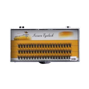 <span class=keywords><strong>Xinran</strong></span> Youpin 20P Nouveauté pour le commerce extérieur, Faux cils en grappe en cheveux synthétiques, fabriqués à la machine par fusion à chaud, Cils en grappe individuels - Product Image 1
