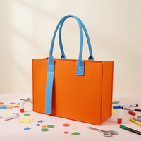 Sac à main en feutre personnalisé, différents styles, sac à main en feutre haut de gamme, sacs fourre-tout en feutre pour la publicité d'entreprise, idéal pour les cadeaux d'entreprise