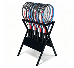 Support de présentation de raquettes compatible <span class=keywords><strong>Wilson</strong></span>, support de sol en métal amovible pour le rangement et la présentation de raquettes de <span class=keywords><strong>badminton</strong></span> et de tennis - Product Image 6