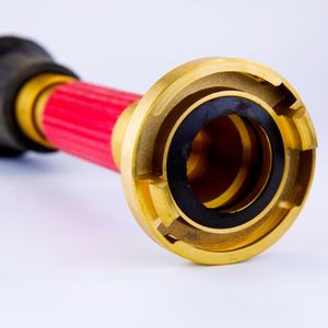 Ağır yangın söndürme memesi ayarlanabilir Jet sprey su memesi performansı ile 2.5 inç hortum bağlantısı - Product Image 6