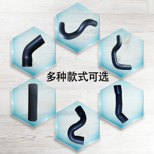 गर्मी प्रतिरोधी लचीली ब्रेडेड आयरन मिश्र धातु मोटर वाहन सिलिकॉन रेडिएटर नली एंटी-संक्षारण टोब नली - Product Image 6