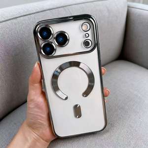 Funda para Teléfono Samsung A55 con Recubrimiento Electrolítico, Funda Protectora Magnética a Prueba de Golpes para Samsung S26 - Product Image 1