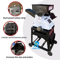 Broyeur de fourrage diesel 600 kg/h pour foin, paille et ensilage – Idéal pour l'alimentation des bovins, ovins, caprins et l'élevage laitier