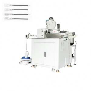 Machine automatique de sertissage de cosses de bouchons à positions multiples avec machine à dénuder les fils et à tremper l'étain - Product Image 3