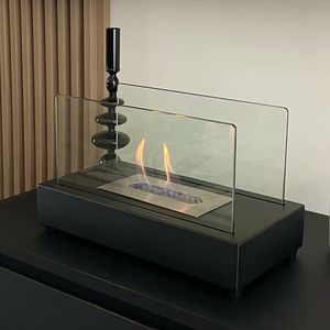 Inserto <span class=keywords><strong>Camino</strong></span> di Lusso Rettangolare a <span class=keywords><strong>Bioetanolo</strong></span> con Fiamma Vera a <span class=keywords><strong>Combustibile</strong></span> Alcolico per Villa e Casa - Product Image 2