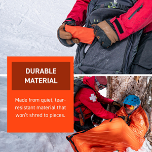 Saco de dormir térmico de Mylar aluminizado de supervivencia de emergencia impermeable al aire libre <span class=keywords><strong>Bivvy</strong></span> Back con silbato - Product Image 5