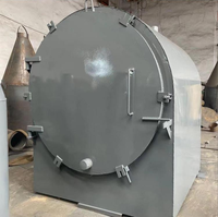 Horno Pequeño de Acero Inoxidable de Alta Temperatura para Destilación en Seco, 0.3-3t/día, Estufa de Carbonización de Cáscara de Coco sin Humo