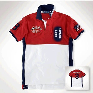 Camisetas Ralphes Casuales con Logotipo Bordado Personalizado <span class=keywords><strong>de</strong></span> Alta Calidad 100% Algodón, Camisetas Polo <span class=keywords><strong>de</strong></span> Marca City para Hombre - Product Image 1