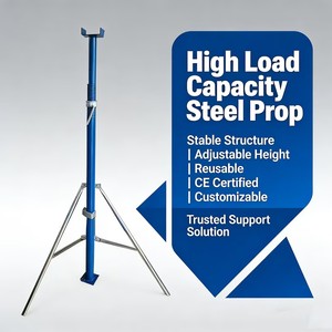 Étai métallique fiable avec étais en acier réglables et étai de construction assurant un soutien temporaire sûr pour le système de coffrage - Product Image 3