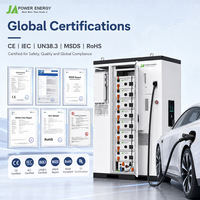 Système de charge de véhicules électriques pour l'optimisation des coûts énergétiques JApower 100kW 215kWh BESS 120kW 180kW Tout-en-un compatible avec l'onduleur hybride Solis
