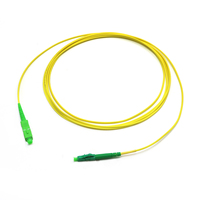 Kabel Patch Cord Fiber Optik Single Mode 1M SC/APC ke LC/APC Simplex LSZH 2.0 3.0mm FTTH
