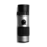 Pour LR-ZM03 Pocket Portable HD BAK7 Mini 15-50x21mm Télescope zoom monoculaire en plastique et verre pour enfants et adultes, sports de plein air, voyages