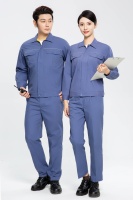 Vêtements de travail durables, uniforme unisexe, vêtements de travail avec fermeture éclair, manches longues, pour la construction et l'usine, vente en gros