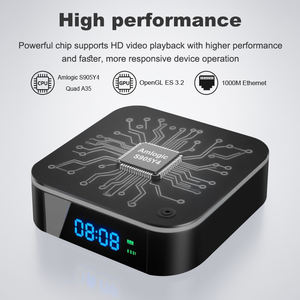 Новая ТВ-приставка X16 на Android, 4 ГБ ОЗУ, медиаплеер для потокового вещания, Amlogic S905W2, 8K Ultra HDR10+, WiFi6, Smart Android TV Box 4K - Product Image 5