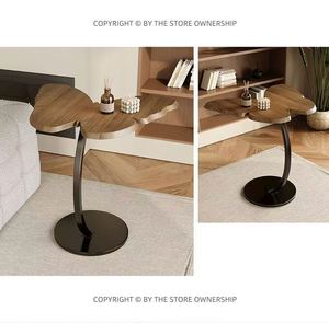 Butterfly Corner Side <b>Table</b> & Bedside Cabinet for Small Apartments-Mobile Coffee Desk for Living Room Home Hotel & Homestay - Product Image 5