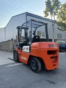 Precio barato almacén chino 4x4 rueda de carretilla elevadora usada carretilla elevadora diesel de segunda mano 3,5 toneladas Heli K35 carretilla elevadora a la venta - Product Image 4