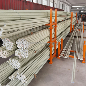 เหล็กเส้นไฟเบอร์กลาส FRP น้ำหนักเบา สำหรับเสริมคอนกรีตและงานก่อสร้างสะพาน - Product Image 2