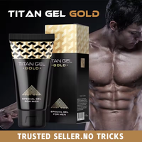 Gel Massage Corps TITAN GEL Original Russe Or Noir Rouge pour Hommes, Gel Titan pour Corps Amélioré, Prix de Gros, Crème Sexe Masculin