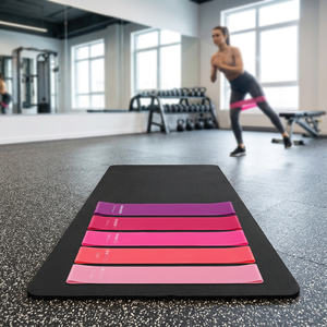 Set di Fasce Elastiche <span class=keywords><strong>per</strong></span> Esercizi 2026 con Logo Personalizzato, <span class=keywords><strong>per</strong></span> Fitness, Yoga, Pilates, in TPE Resistente - Product Image 4