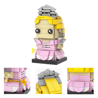 Kits de Ladrillos MOC Creatividad Cinematográfica Glinda, Contenedor de Ladrillos DIY, Juguetes de Construcción para Niños MOC7767