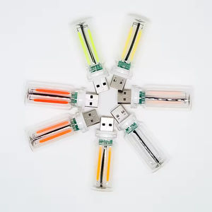 ไฟ LED ควบคุมด้วยระบบสัมผัส USB สำหรับรถยนต์ ไฟสร้างบรรยากาศยามค่ำคืน หลอดไฟรถยนต์ หลอดไส้ - Product Image 3