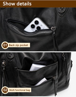 Sac à Rivets Tendance et Cool pour Femme, Nouveau Style 2025, Sac à Main Cœur de Mode, Sac Coussin Épaule Bandoulière, Personnalisable