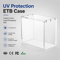 Boîte de présentation magnétique en acrylique anti-UV pour cartes à collectionner – Protection et rangement haut de gamme