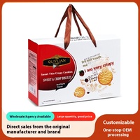 Coffret Cadeau du Nouvel An de Biscuits Sucrés, Vente Directe du Fabricant, Emballage en Gros de 800g, Vente en Gros