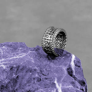 Boucles d'oreilles personnalisées étanches en acier inoxydable 316L, style Viking Runes, pour hommes - Product Image 3