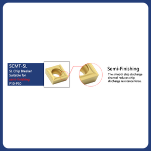 SCMT09T304-Vm Tungsten Carbide Chèn Công Cụ Chuyển Scmt 09t308-Cắt Chèn - Product Image 3