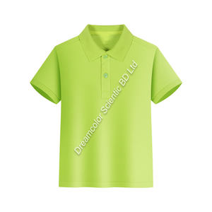 Polo liso con logotipo personalizado de secado rápido para golf, manga corta, cuello de polo, deportes de golf de gran tamaño, verano 2024 para hombres de Bangladesh - Product Image 1